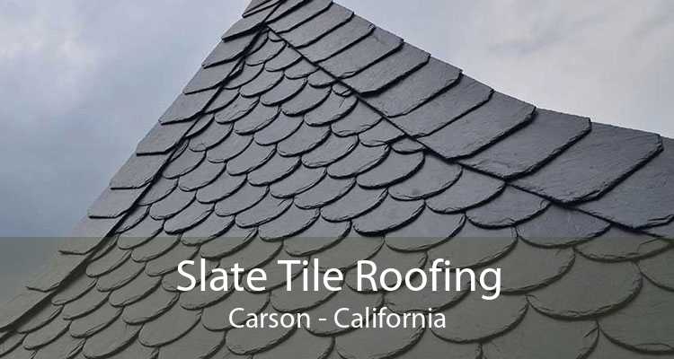 Slate Tile Roofing Carson Fiber Faux, Imitation Welsh Slate Roof Tiles